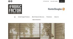 Desktop Screenshot of fabricfactor.com